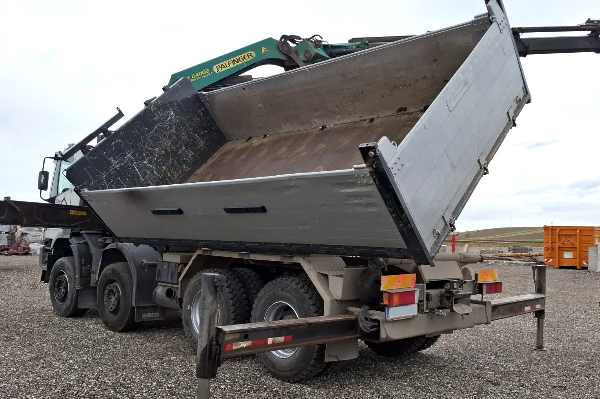 Автоманипулятор IVECO 480 EUROTRAKKER 8x4/TÜV/Palfinger PK 44002 G/MEILLER: фото 6