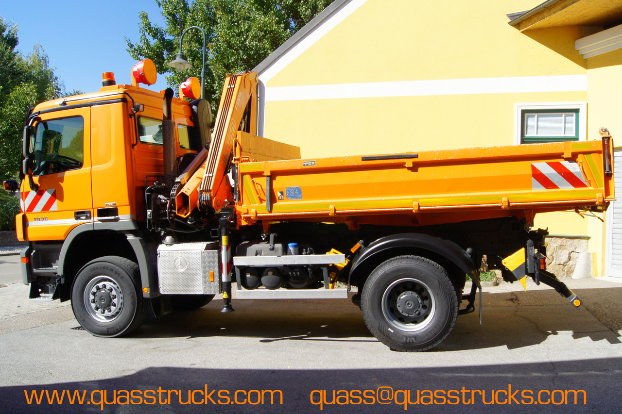 MERCEDES-BENZ ACTROS 1836 /4x4/TÜV/FASSI 110/MEILLER/Wechselsystem/Winterdienst - Автоманипулятор: фото 2 MERCEDES-BENZ ACTROS 1836 /4x4/TÜV/FASSI 110/MEILLER/Wechselsystem/Winterdienst - Автоманипулятор: фото 2