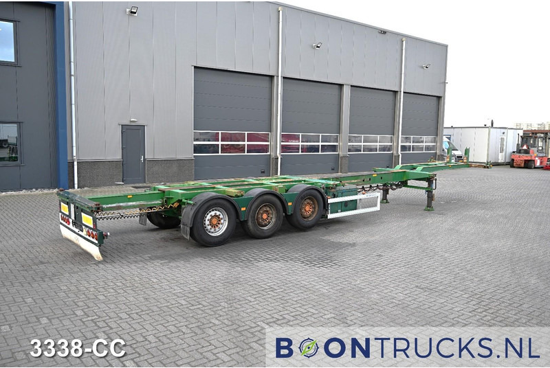 Broshuis 3UCC-39/45 2X20-30-40-45ft HC * LIFT AXLE * 2 x EXTENDABLE - Полуприцеп-контейнеровоз/ Сменный кузов: фото 2 Broshuis 3UCC-39/45 2X20-30-40-45ft HC * LIFT AXLE * 2 x EXTENDABLE - Полуприцеп-контейнеровоз/ Сменный кузов: фото 2