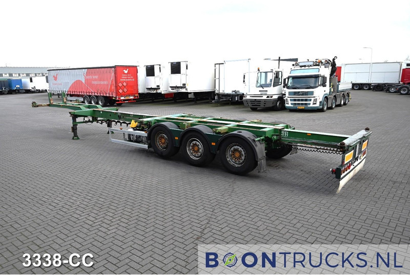 Broshuis 3UCC-39/45 2X20-30-40-45ft HC * LIFT AXLE * 2 x EXTENDABLE - Полуприцеп-контейнеровоз/ Сменный кузов: фото 3 Broshuis 3UCC-39/45 2X20-30-40-45ft HC * LIFT AXLE * 2 x EXTENDABLE - Полуприцеп-контейнеровоз/ Сменный кузов: фото 3