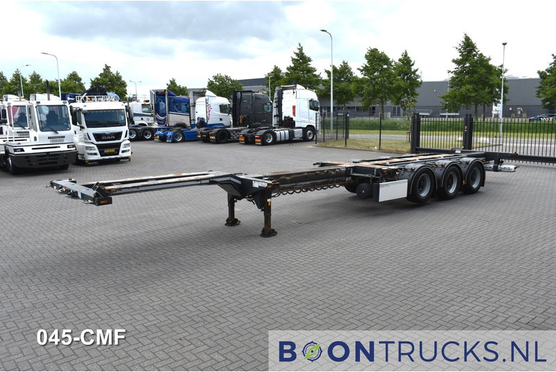 D-Tec FLEXITRAILER | 2x20-30-40-45ft HC * 2x EXTENDABLE * LIFT AXLE * NL TRAILER - Полуприцеп-контейнеровоз/ Сменный кузов: фото 5 D-Tec FLEXITRAILER | 2x20-30-40-45ft HC * 2x EXTENDABLE * LIFT AXLE * NL TRAILER - Полуприцеп-контейнеровоз/ Сменный кузов: фото 5