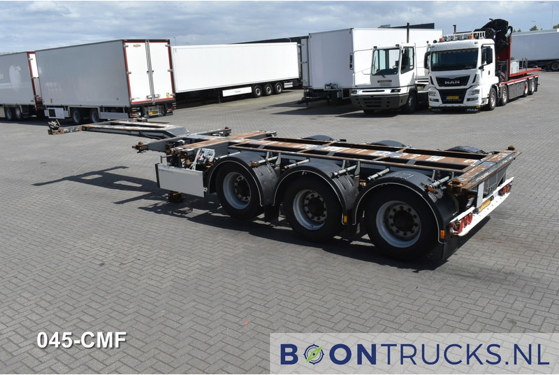 D-Tec FLEXITRAILER | 2x20-30-40-45ft HC * 2x EXTENDABLE * LIFT AXLE * NL TRAILER - Полуприцеп-контейнеровоз/ Сменный кузов: фото 3 D-Tec FLEXITRAILER | 2x20-30-40-45ft HC * 2x EXTENDABLE * LIFT AXLE * NL TRAILER - Полуприцеп-контейнеровоз/ Сменный кузов: фото 3