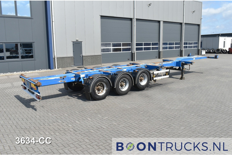 D-Tec FLEXITRAILER | 2x20-30-40-45ft HC * 2x EXTENDABLE * LIFT AXLE - Полуприцеп-контейнеровоз/ Сменный кузов: фото 2 D-Tec FLEXITRAILER | 2x20-30-40-45ft HC * 2x EXTENDABLE * LIFT AXLE - Полуприцеп-контейнеровоз/ Сменный кузов: фото 2