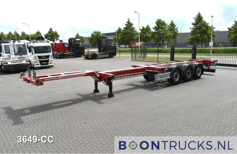D-Tec FLEXITRAILER | 2x20-30-40-45ft HC * 2x LIFT AXLE * 2x EXTENDABLE * DISC BRAKES - Полуприцеп-контейнеровоз/ Сменный кузов: фото 5 D-Tec FLEXITRAILER | 2x20-30-40-45ft HC * 2x LIFT AXLE * 2x EXTENDABLE * DISC BRAKES - Полуприцеп-контейнеровоз/ Сменный кузов: фото 5