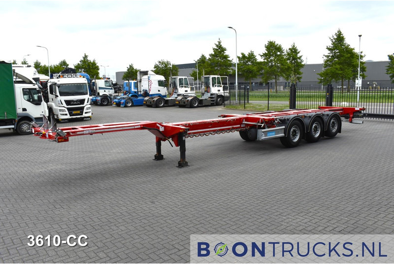 D-Tec FLEXITRAILER | 2x20-30-40-45ft HC * 2x LIFT AXLE * 2x EXTENDABLE * DISC BRAKES - Полуприцеп-контейнеровоз/ Сменный кузов: фото 5 D-Tec FLEXITRAILER | 2x20-30-40-45ft HC * 2x LIFT AXLE * 2x EXTENDABLE * DISC BRAKES - Полуприцеп-контейнеровоз/ Сменный кузов: фото 5