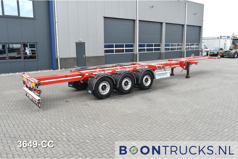 D-Tec FLEXITRAILER | 2x20-30-40-45ft HC * 2x LIFT AXLE * 2x EXTENDABLE * NL TRAILER * APK 09-2026 - Полуприцеп-контейнеровоз/ Сменный кузов: фото 2 D-Tec FLEXITRAILER | 2x20-30-40-45ft HC * 2x LIFT AXLE * 2x EXTENDABLE * NL TRAILER * APK 09-2026 - Полуприцеп-контейнеровоз/ Сменный кузов: фото 2