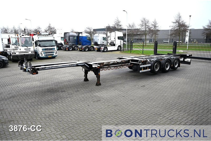 D-Tec FLEXITRAILER LS | 2x20-30-40-45ft HC * 2x LIFT AXLE * BPW / DISC * 2x EXTENDABLE - Полуприцеп-контейнеровоз/ Сменный кузов: фото 5 D-Tec FLEXITRAILER LS | 2x20-30-40-45ft HC * 2x LIFT AXLE * BPW / DISC * 2x EXTENDABLE - Полуприцеп-контейнеровоз/ Сменный кузов: фото 5