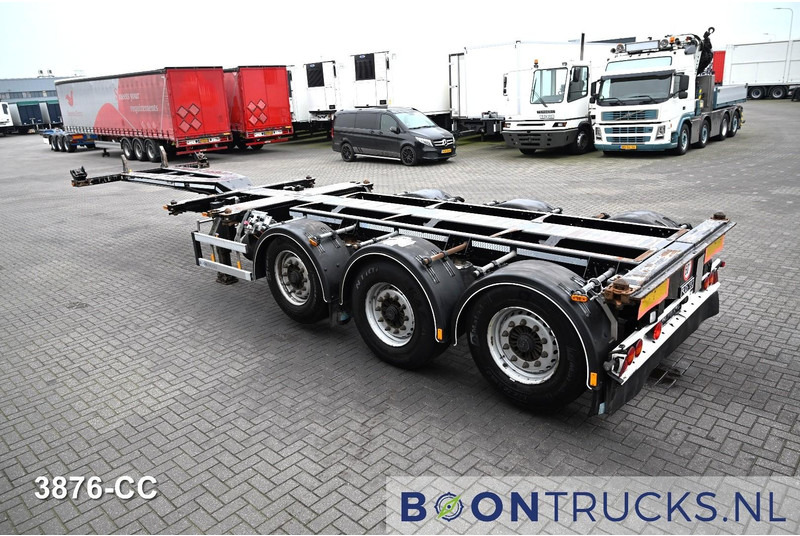 D-Tec FLEXITRAILER LS | 2x20-30-40-45ft HC * 2x LIFT AXLE * BPW / DISC * 2x EXTENDABLE - Полуприцеп-контейнеровоз/ Сменный кузов: фото 3 D-Tec FLEXITRAILER LS | 2x20-30-40-45ft HC * 2x LIFT AXLE * BPW / DISC * 2x EXTENDABLE - Полуприцеп-контейнеровоз/ Сменный кузов: фото 3