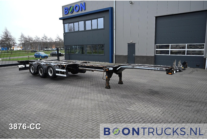 D-Tec FLEXITRAILER LS | 2x20-30-40-45ft HC * 2x LIFT AXLE * BPW / DISC * 2x EXTENDABLE - Полуприцеп-контейнеровоз/ Сменный кузов: фото 4 D-Tec FLEXITRAILER LS | 2x20-30-40-45ft HC * 2x LIFT AXLE * BPW / DISC * 2x EXTENDABLE - Полуприцеп-контейнеровоз/ Сменный кузов: фото 4