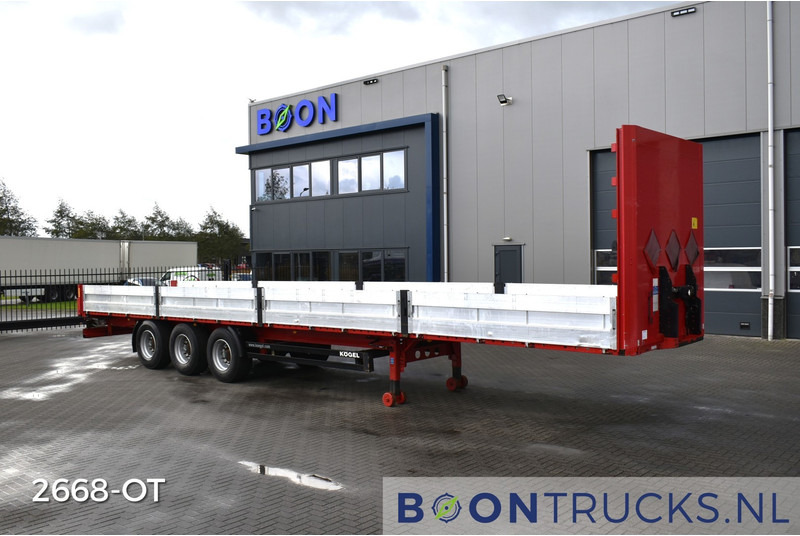 Kögel SN 24 FLATBED | ALU BOARDS * HARDWOOD FLOOR * NL TRAILER * APK 09-2025 * TOP! - Полуприцеп бортовой/ Платформа: фото 4 Kögel SN 24 FLATBED | ALU BOARDS * HARDWOOD FLOOR * NL TRAILER * APK 09-2025 * TOP! - Полуприцеп бортовой/ Платформа: фото 4