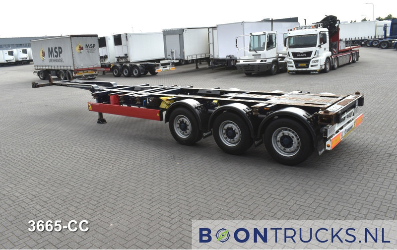 Krone SD BOX LINER | 2x20-40-45ft HC * LIFT AXLE * BPW/DISC * EXTENDABLE REAR * 9x AVAILABLE - Полуприцеп-контейнеровоз/ Сменный кузов: фото 3 Krone SD BOX LINER | 2x20-40-45ft HC * LIFT AXLE * BPW/DISC * EXTENDABLE REAR * 9x AVAILABLE - Полуприцеп-контейнеровоз/ Сменный кузов: фото 3