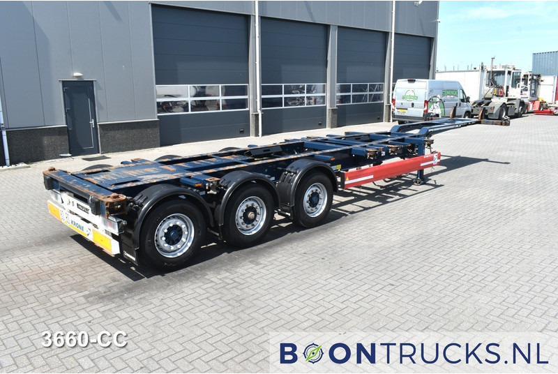 Krone SD BOX LINER | 2x20-40-45ft HC * LIFT AXLE * BPW/DISC * EXTENDABLE REAR * 9x AVAILABLE - Полуприцеп-контейнеровоз/ Сменный кузов: фото 1 Krone SD BOX LINER | 2x20-40-45ft HC * LIFT AXLE * BPW/DISC * EXTENDABLE REAR * 9x AVAILABLE - Полуприцеп-контейнеровоз/ Сменный кузов: фото 1
