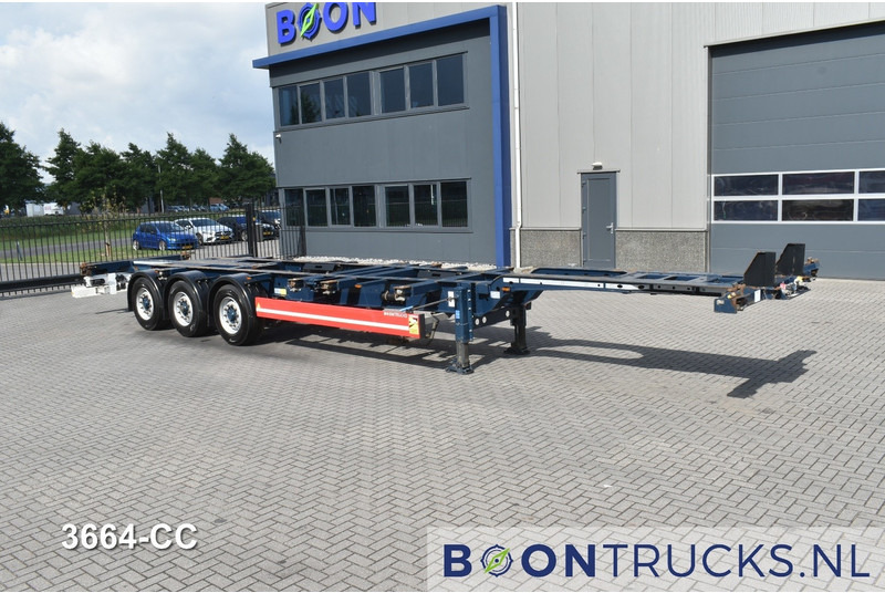 Krone SD BOX LINER | 2x20-40-45ft HC * LIFT AXLE * BPW/DISC * EXTENDABLE REAR * 9x AVAILABLE - Полуприцеп-контейнеровоз/ Сменный кузов: фото 4 Krone SD BOX LINER | 2x20-40-45ft HC * LIFT AXLE * BPW/DISC * EXTENDABLE REAR * 9x AVAILABLE - Полуприцеп-контейнеровоз/ Сменный кузов: фото 4