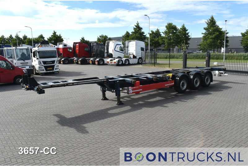 Krone SD BOX LINER | 2x20-40-45ft HC * LIFT AXLE * BPW/DISC * EXTENDABLE REAR * 9x AVAILABLE - Полуприцеп-контейнеровоз/ Сменный кузов: фото 4 Krone SD BOX LINER | 2x20-40-45ft HC * LIFT AXLE * BPW/DISC * EXTENDABLE REAR * 9x AVAILABLE - Полуприцеп-контейнеровоз/ Сменный кузов: фото 4