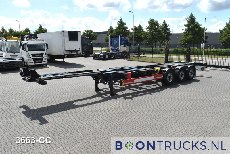 Krone SD BOX LINER | 2x20-40-45ft HC * LIFTACHSE * BPW/SCHEIBE * HECKSCHIEBER * 9x VERFÜGBAR - Полуприцеп-контейнеровоз/ Сменный кузов: фото 5 Krone SD BOX LINER | 2x20-40-45ft HC * LIFTACHSE * BPW/SCHEIBE * HECKSCHIEBER * 9x VERFÜGBAR - Полуприцеп-контейнеровоз/ Сменный кузов: фото 5