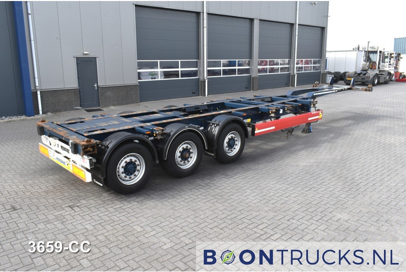Krone SD BOX LINER | 2x20-40-45ft HC * LIFTAS * BPW/SCHIJF * ACHTERSCHUIVER * 9x BESCHIKBAAR - Полуприцеп-контейнеровоз/ Сменный кузов: фото 1 Krone SD BOX LINER | 2x20-40-45ft HC * LIFTAS * BPW/SCHIJF * ACHTERSCHUIVER * 9x BESCHIKBAAR - Полуприцеп-контейнеровоз/ Сменный кузов: фото 1