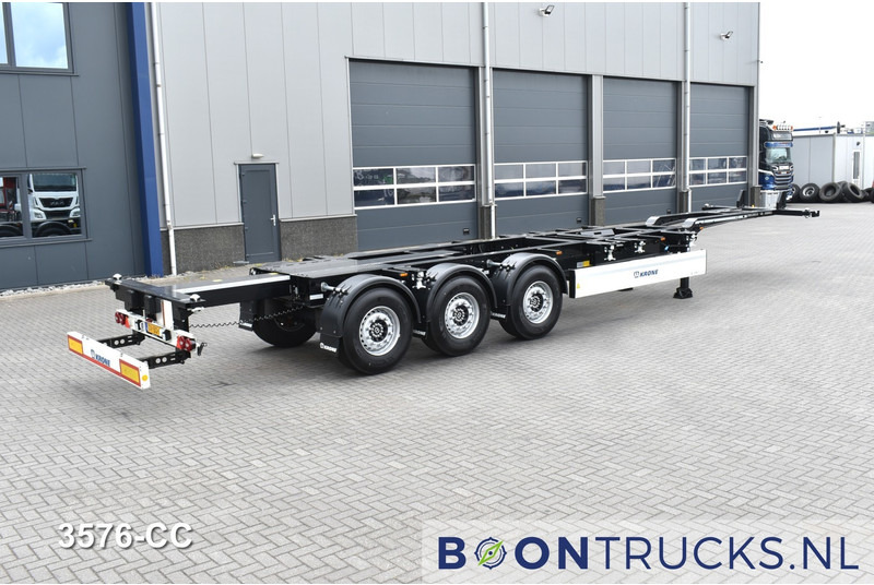Krone SD BOX LINER NEW / UNREGISTERED | 2x20-40-45ft * LIFT AXLE * DISC BRAKES - Полуприцеп-контейнеровоз/ Сменный кузов: фото 2 Krone SD BOX LINER NEW / UNREGISTERED | 2x20-40-45ft * LIFT AXLE * DISC BRAKES - Полуприцеп-контейнеровоз/ Сменный кузов: фото 2