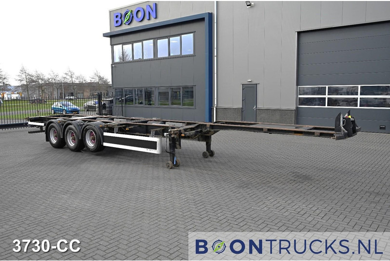 Pacton T3-007 2x20-40-45ft HC * LIFT AXLE * BPW * NL TRAILER - Полуприцеп-контейнеровоз/ Сменный кузов: фото 3 Pacton T3-007 2x20-40-45ft HC * LIFT AXLE * BPW * NL TRAILER - Полуприцеп-контейнеровоз/ Сменный кузов: фото 3