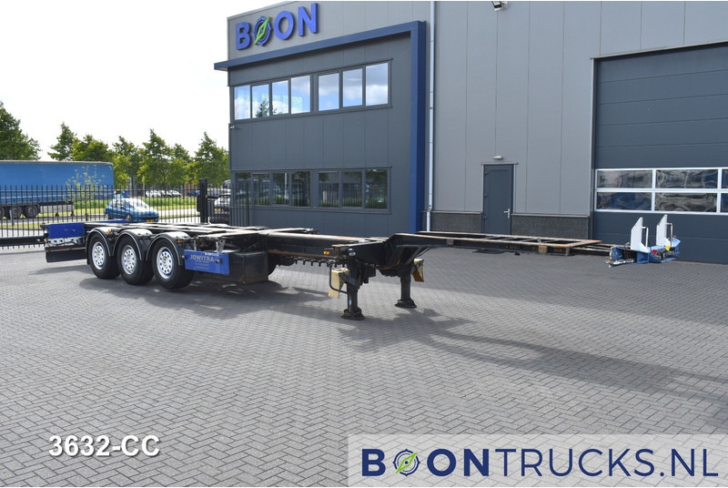 Pacton T3-010 | 2x20-30-40-45ft HC * LIFT AXLE * SAF/DISC * NL TRAILER * APK 10-2025 - Полуприцеп-контейнеровоз/ Сменный кузов: фото 4 Pacton T3-010 | 2x20-30-40-45ft HC * LIFT AXLE * SAF/DISC * NL TRAILER * APK 10-2025 - Полуприцеп-контейнеровоз/ Сменный кузов: фото 4