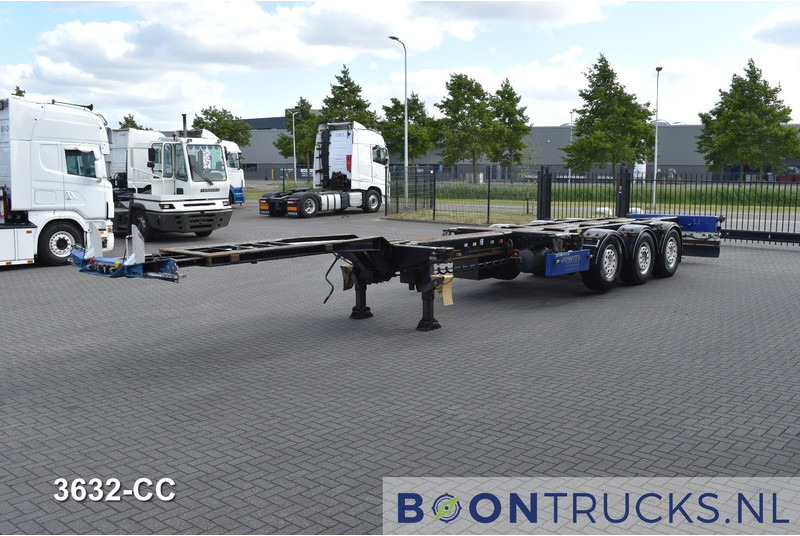Pacton T3-010 | 2x20-30-40-45ft HC * LIFT AXLE * SAF/DISC * NL TRAILER * APK 10-2025 - Полуприцеп-контейнеровоз/ Сменный кузов: фото 5 Pacton T3-010 | 2x20-30-40-45ft HC * LIFT AXLE * SAF/DISC * NL TRAILER * APK 10-2025 - Полуприцеп-контейнеровоз/ Сменный кузов: фото 5