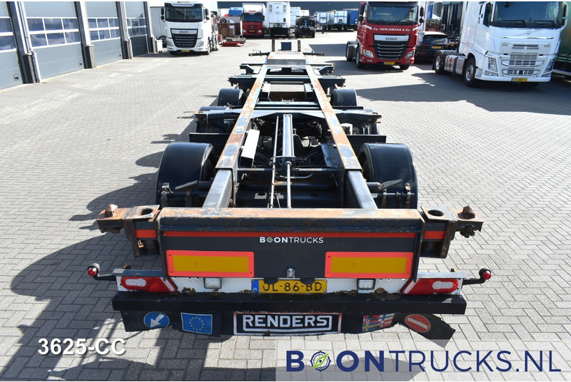 Renders ROC 12.27CC | 2x20-30-40-45ft HC * X-STEERING * SAF/DISC * NL TRAILER - Полуприцеп-контейнеровоз/ Сменный кузов: фото 5 Renders ROC 12.27CC | 2x20-30-40-45ft HC * X-STEERING * SAF/DISC * NL TRAILER - Полуприцеп-контейнеровоз/ Сменный кузов: фото 5