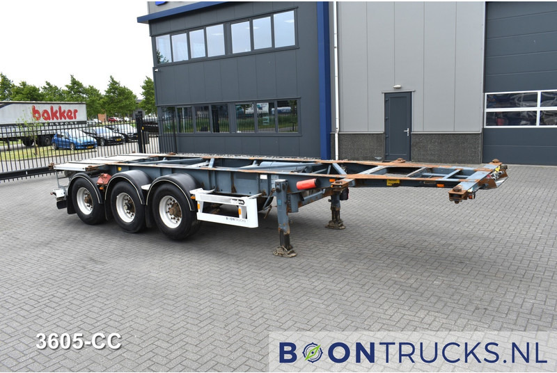 Van Hool 3B0071 TANK CHASSIS | 20-30ft * ADR: FL, AT, OX * 3840 KG * LIFT AXLE - Полуприцеп-контейнеровоз/ Сменный кузов: фото 3 Van Hool 3B0071 TANK CHASSIS | 20-30ft * ADR: FL, AT, OX * 3840 KG * LIFT AXLE - Полуприцеп-контейнеровоз/ Сменный кузов: фото 3