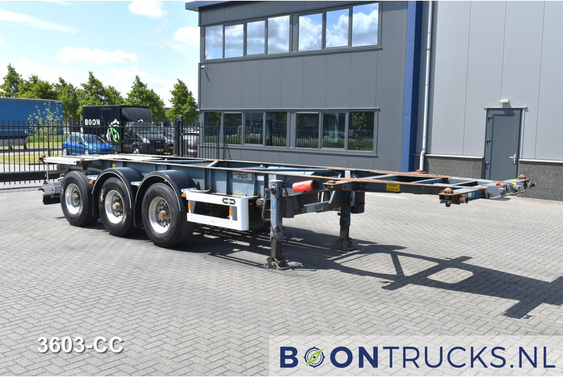 Van Hool 3B0071 TANK CHASSIS | 20-30ft * ADR: FL, AT, OX * 3840 KG * LIFT AXLE - Полуприцеп-контейнеровоз/ Сменный кузов: фото 4 Van Hool 3B0071 TANK CHASSIS | 20-30ft * ADR: FL, AT, OX * 3840 KG * LIFT AXLE - Полуприцеп-контейнеровоз/ Сменный кузов: фото 4