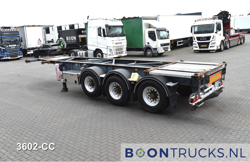 Van Hool 3B0071 TANK CHASSIS | 20-30ft * ADR: FL, AT, OX * 3840 KG * LIFT AXLE - Полуприцеп-контейнеровоз/ Сменный кузов: фото 2 Van Hool 3B0071 TANK CHASSIS | 20-30ft * ADR: FL, AT, OX * 3840 KG * LIFT AXLE - Полуприцеп-контейнеровоз/ Сменный кузов: фото 2