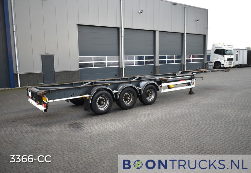 Van Hool 3B2015 FIXED CHASSIS | 2x20-40ft HC * 4600 Kg * NL TRAILER - Полуприцеп-контейнеровоз/ Сменный кузов: фото 1 Van Hool 3B2015 FIXED CHASSIS | 2x20-40ft HC * 4600 Kg * NL TRAILER - Полуприцеп-контейнеровоз/ Сменный кузов: фото 1