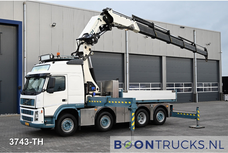 Volvo FM 480 8x2 R + HMF THOR 8520 K5 | 85 T/M CRANE * WINCH * MANUAL * NL TRUCK * TOP! - Автоманипулятор: фото 1 Volvo FM 480 8x2 R + HMF THOR 8520 K5 | 85 T/M CRANE * WINCH * MANUAL * NL TRUCK * TOP! - Автоманипулятор: фото 1