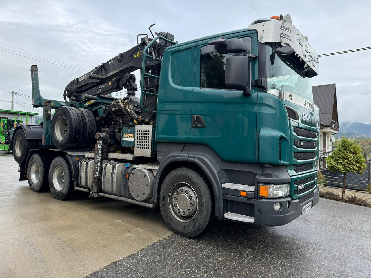 Лесовоз SCANIA R560: фото 10