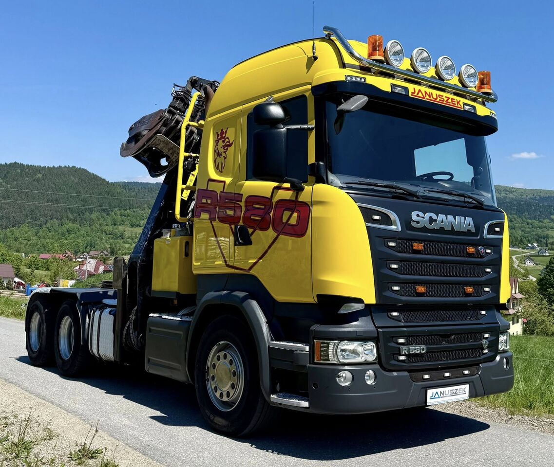 SCANIA R580 - Лесовоз: фото 1 SCANIA R580 - Лесовоз: фото 1