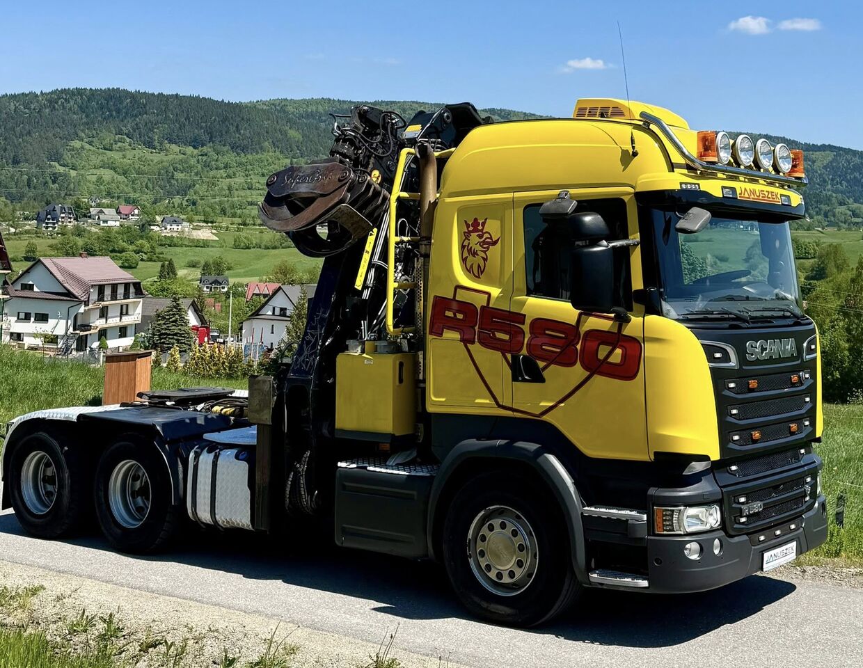 SCANIA R580 - Лесовоз: фото 2 SCANIA R580 - Лесовоз: фото 2