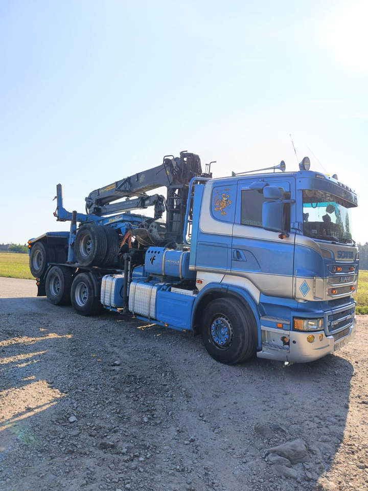 Лесовоз, Автоманипулятор SCANIA R620 V8: фото 13