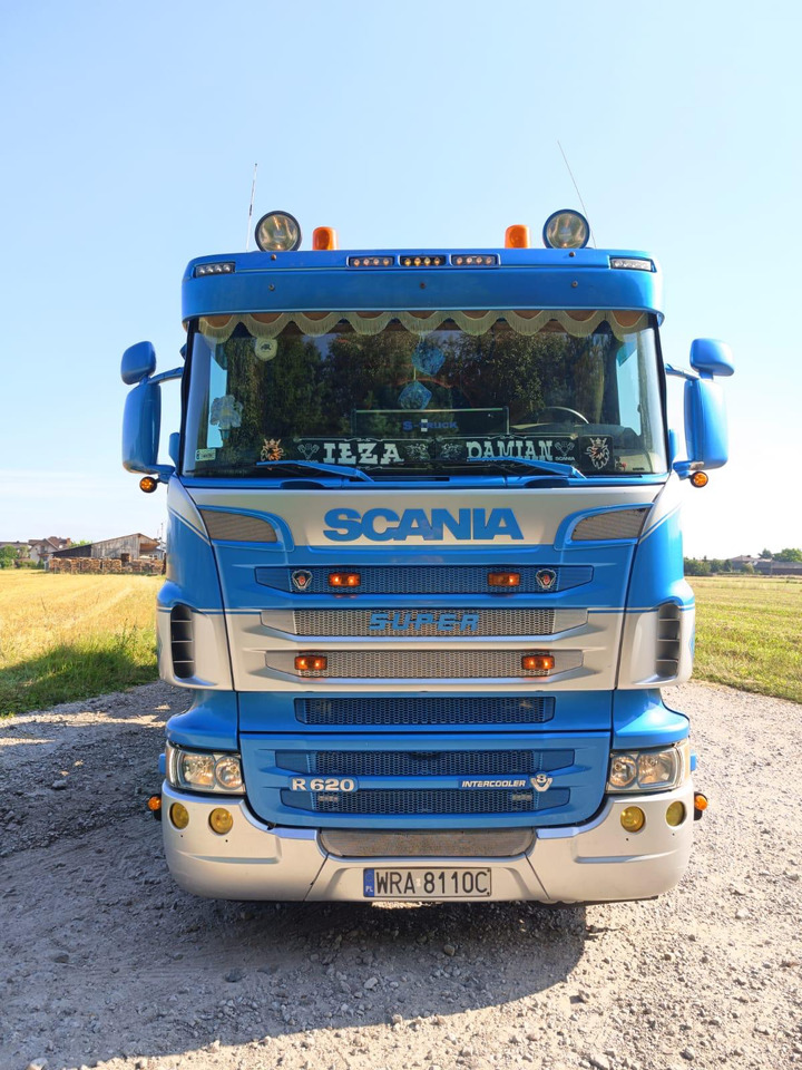 Лесовоз, Автоманипулятор SCANIA R620 V8: фото 15