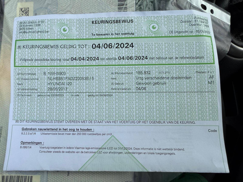 Седан Hyundai i20 1.1 CRDI: фото 13