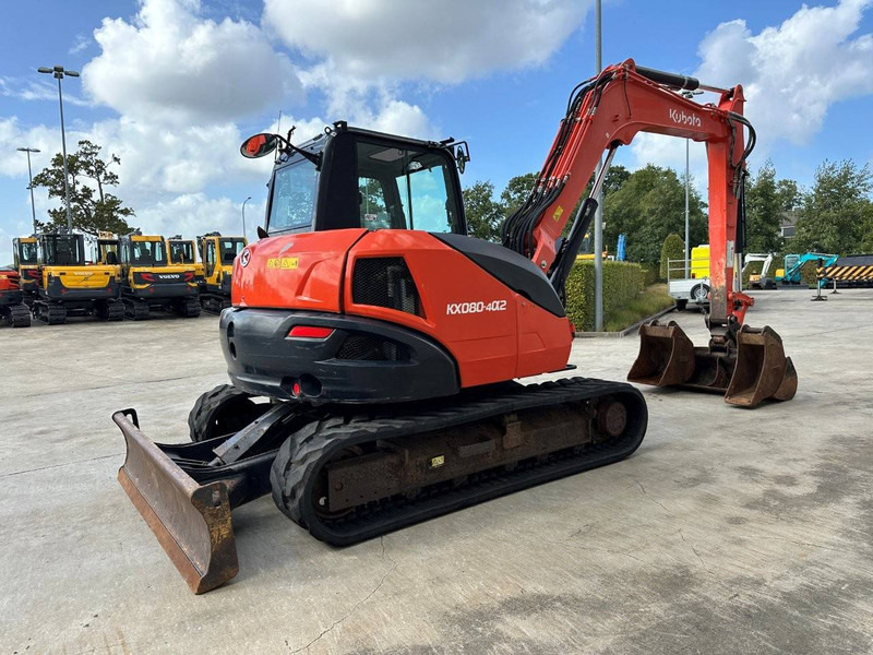 Kubota KX080-4 - Гусеничный экскаватор: фото 4 Kubota KX080-4 - Гусеничный экскаватор: фото 4