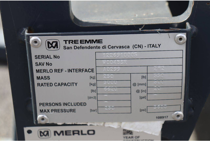 Новый Телескопический погрузчик Merlo EW25.5-90: фото 12