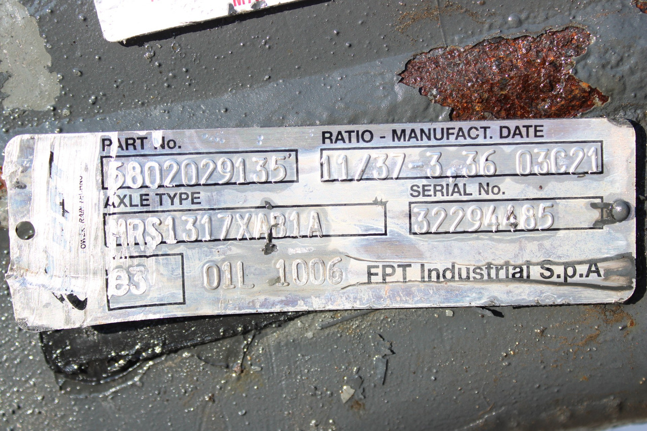 AXA SPATE MRS1317X IVECO S-WAY 5802029135, 5802033354, 42575876 - Задняя ось для Грузовиков: фото 3 AXA SPATE MRS1317X IVECO S-WAY 5802029135, 5802033354, 42575876 - Задняя ось для Грузовиков: фото 3