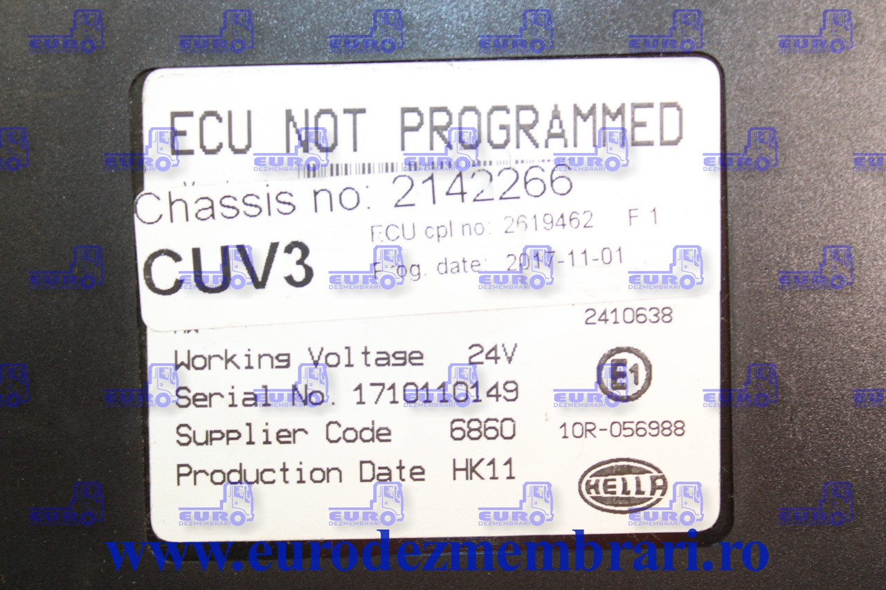 CALCULATOR CUV 3 SCANIA NGS 2619462 - Блок управления для Грузовиков: фото 3 CALCULATOR CUV 3 SCANIA NGS 2619462 - Блок управления для Грузовиков: фото 3