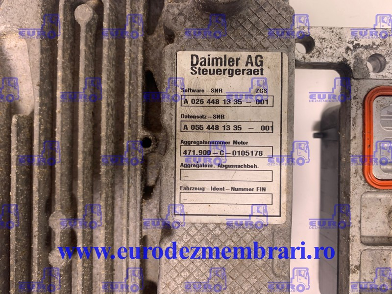 CALCULATOR KIT PORNIRE MERCEDES OM471LA 420CP E6 CU RETARDER A0554481335, A0104461709, A0004464908 - Блок управления для Грузовиков: фото 2 CALCULATOR KIT PORNIRE MERCEDES OM471LA 420CP E6 CU RETARDER A0554481335, A0104461709, A0004464908 - Блок управления для Грузовиков: фото 2