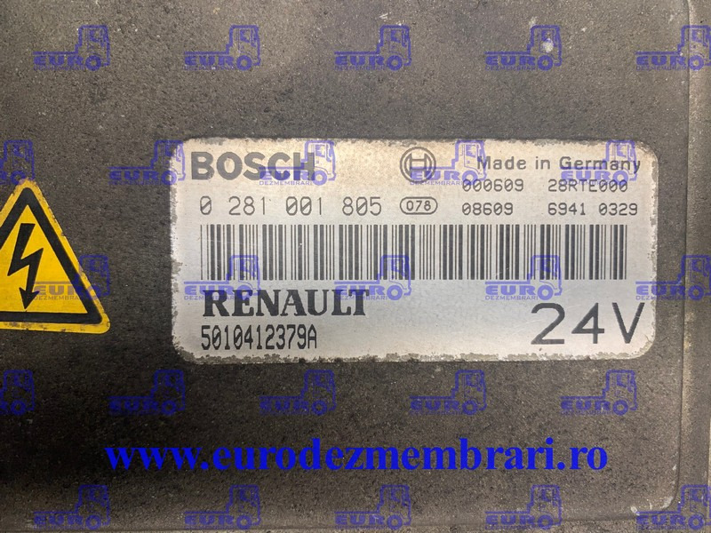 CALCULATOR MOTOR RENAULT 5010412379 - Блок управления для Грузовиков: фото 2 CALCULATOR MOTOR RENAULT 5010412379 - Блок управления для Грузовиков: фото 2