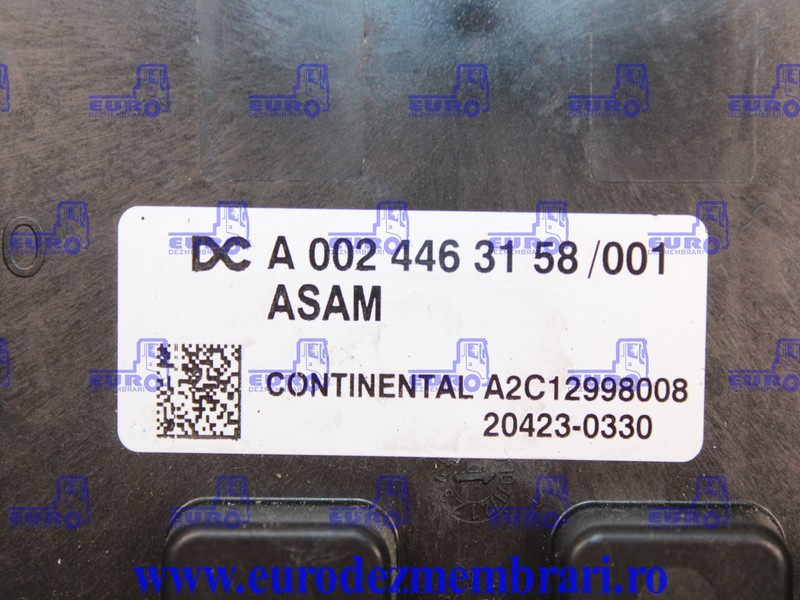 CALCULATOR TABLOU SIGURANTE ASAM MERCEDES ACTROS MP5 A0024463158, A0014469858, A0014469658 - Блок управления для Грузовиков: фото 3 CALCULATOR TABLOU SIGURANTE ASAM MERCEDES ACTROS MP5 A0024463158, A0014469858, A0014469658 - Блок управления для Грузовиков: фото 3