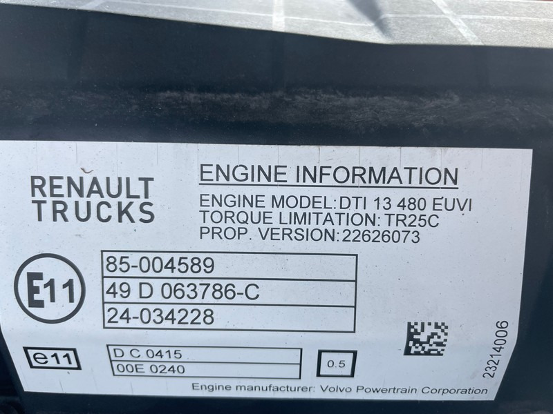 MOTOR RENAULT T DTI13 E6 480CP - Двигатель для Грузовиков: фото 5 MOTOR RENAULT T DTI13 E6 480CP - Двигатель для Грузовиков: фото 5