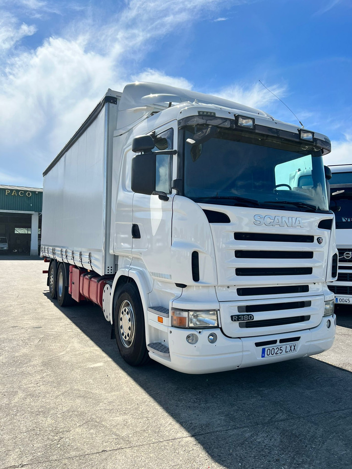 CAMION SCANIA 380 CON CARRETILLA MOFFET M4 - Тентованный грузовик: фото 2 CAMION SCANIA 380 CON CARRETILLA MOFFET M4 - Тентованный грузовик: фото 2