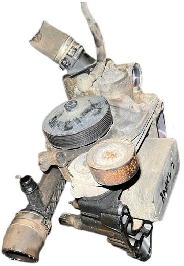 Mercedes-Benz - Масляный радиатор: фото 3 Mercedes-Benz - Масляный радиатор: фото 3