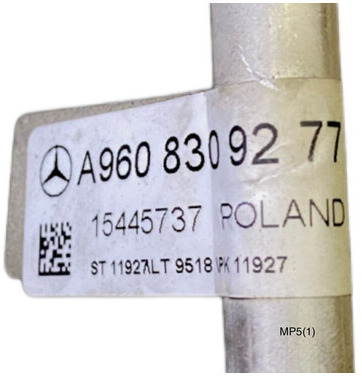 Mercedes-Benz MP5 - Часть системы кондиционирования: фото 2 Mercedes-Benz MP5 - Часть системы кондиционирования: фото 2