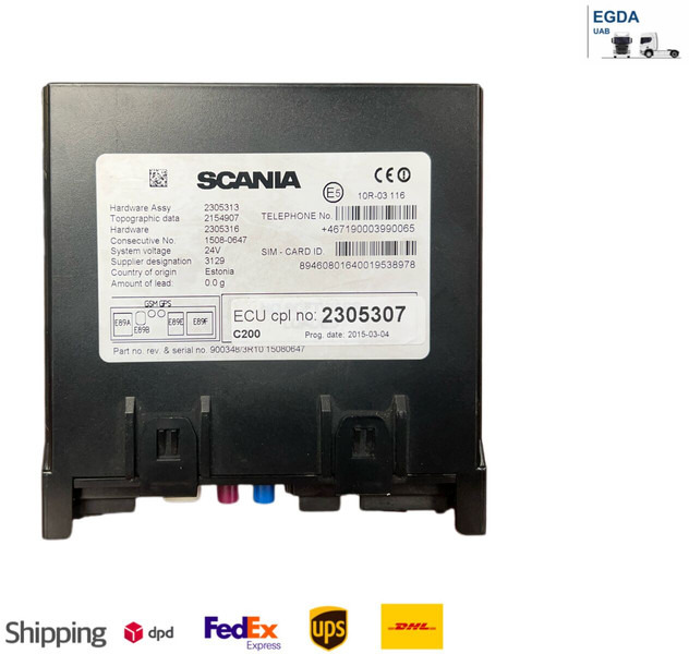 Scania 124 1 - Блок управления: фото 1 Scania 124 1 - Блок управления: фото 1