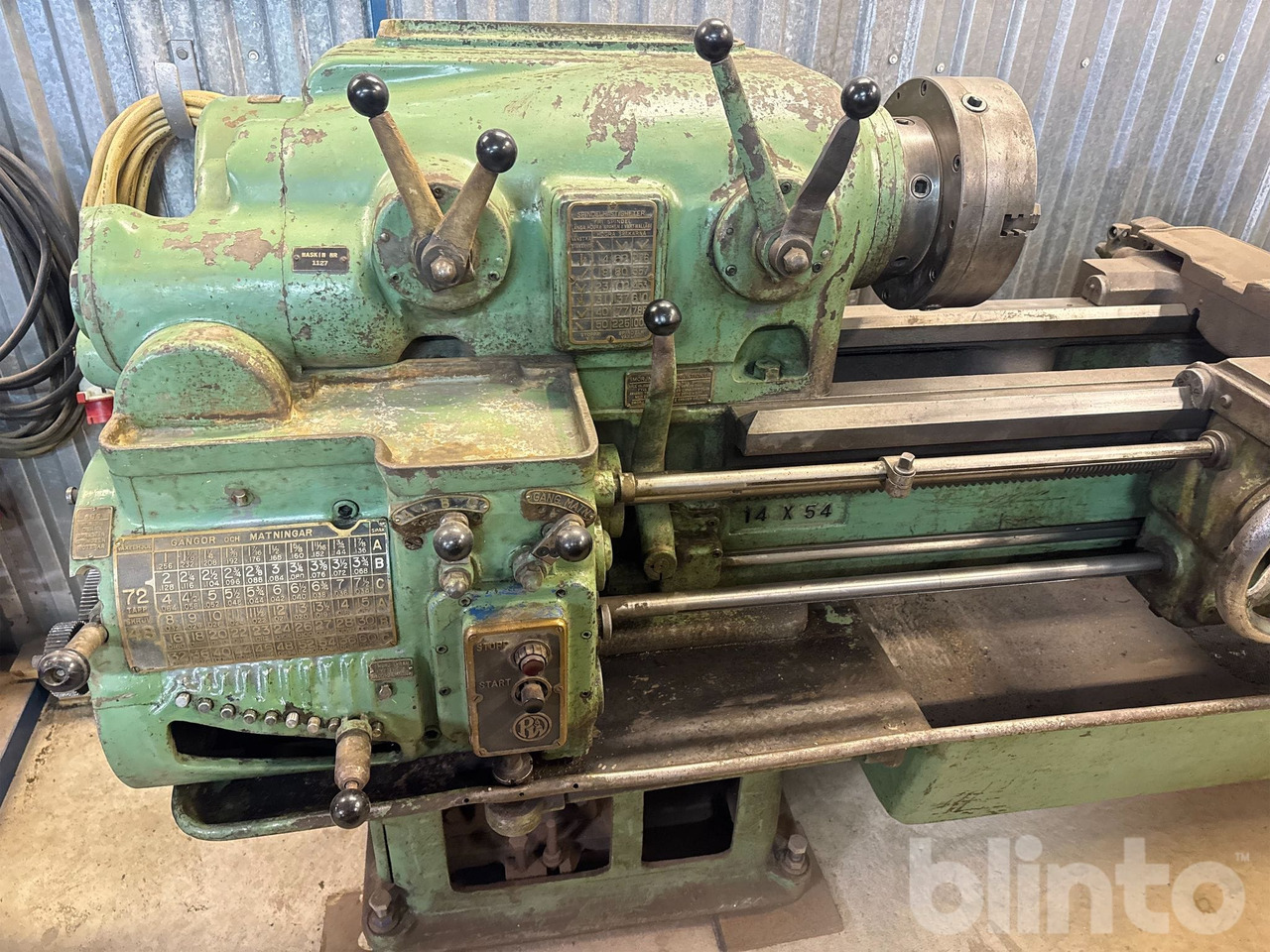 Americano Pratt&Whitney 14X54 - Токарный станок по металлу: фото 2 Americano Pratt&Whitney 14X54 - Токарный станок по металлу: фото 2