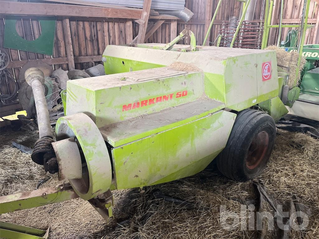 Claas Markant 50 - Пресс-подборщик рулонный: фото 1 Claas Markant 50 - Пресс-подборщик рулонный: фото 1
